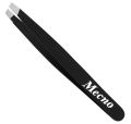 eyebrow Tweezer stainless steel black color. 