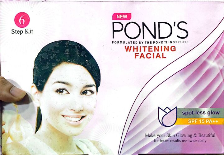 🌟 NEW Pond's Whitening Facial Kit – Complete 6-Step Skin Brightening Treatment 🌟