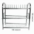 Steel kitchen Rack 18×18 Inch. 