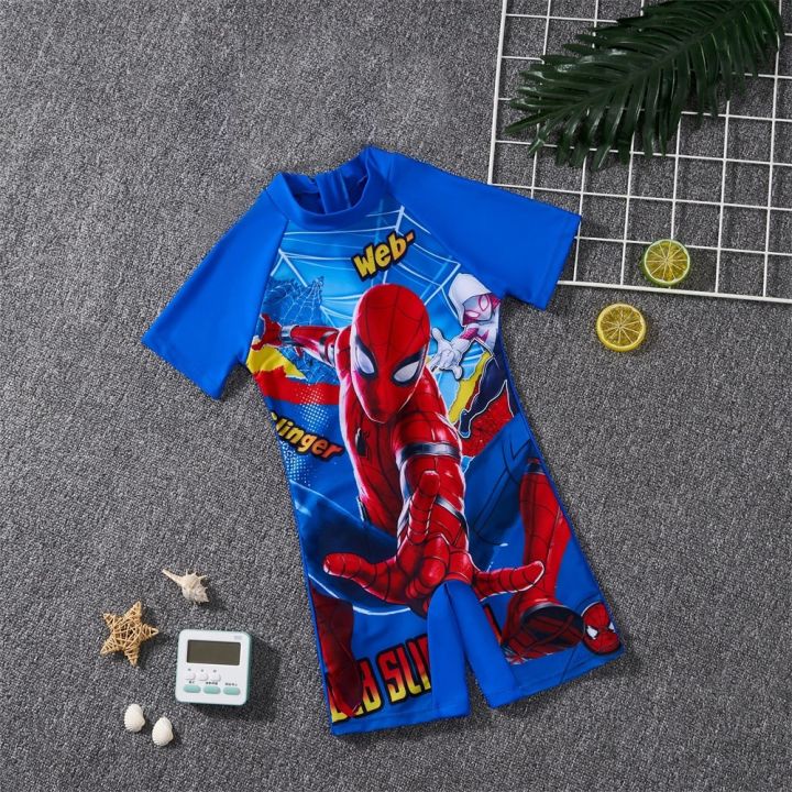 Spiderman swimming costume online