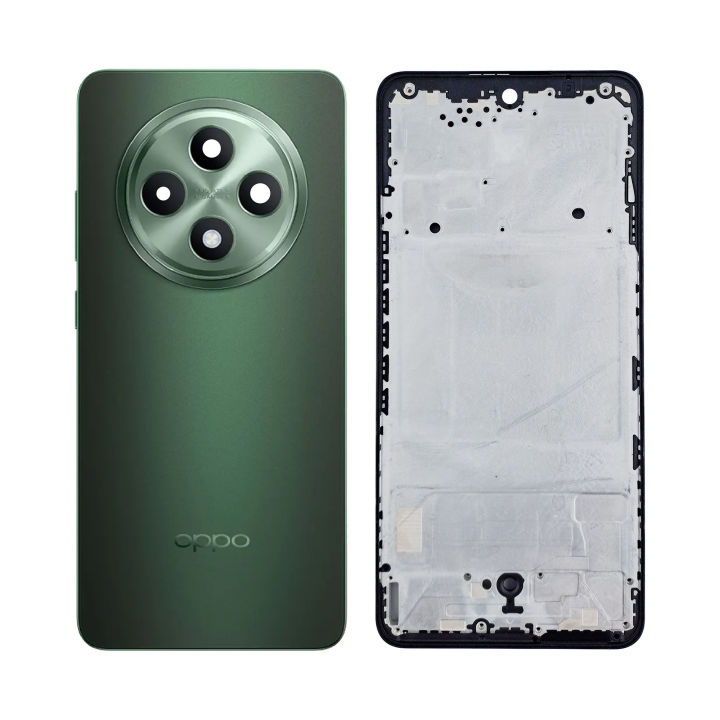 Oppo Reno 12F Full Body Panel Replacement - Middle Chassis + Back Shell ...