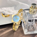 New Creative Fashion Minimalist Holiday Star Bracelet Watch Jewelry High-End Ladies Quartz Watch Elegant Timepiece Accessory. 