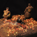 33ml Miniature Leaves Simulation Falling Leaves for DIY Model Basing Railway Fairy Garden Diorama Supplies Village Accessories.