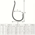 160pcs Stainless Steel Circle Hook Set, 2x Strong Offset Octopus Hooks for Sport Fishing - Corrosion-Resistant, Piercing Point D.