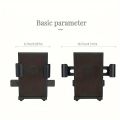 Universal Motorcycle & Bicycle Phone Mount 360° Rotatable Secure Anti-Shake Handlebar Holder with Automatic Locking Mechanism. 