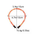 6pcs Cute Glitter Crystal Headbands Girls Sparkly Hairbands Cute Girls Headbands Kids Children Party Decoration Hair Accessories. 