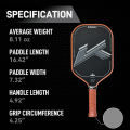 Kawasaki T700 Carbon Fiber pickleball paddle Certified by USA PICKLEBALL King Series pickleball. 