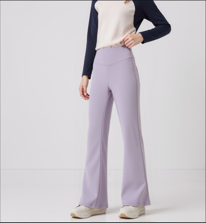 Girls%20Flared%20Pants%20High%20Waist%20Yoga%20Leggings%20Teenagers%20Stretch%20Elastic%20Waistband%20Kids%20Sportswear%20Trousers%20Autumn%20Spring%20-%20Image%204