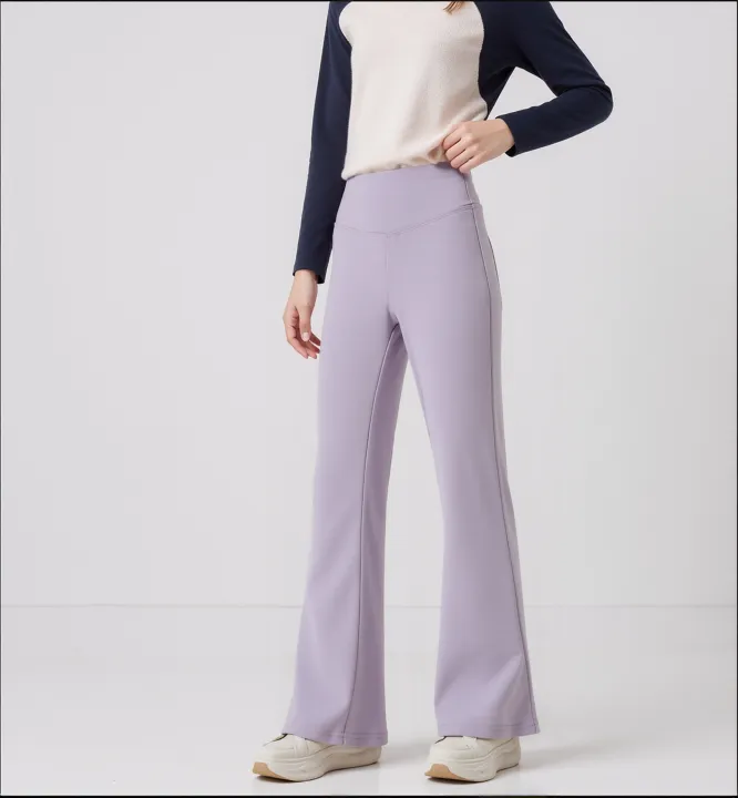 Girls%20Flared%20Pants%20High%20Waist%20Yoga%20Leggings%20Teenagers%20Stretch%20Elastic%20Waistband%20Kids%20Sportswear%20Trousers%20Autumn%20Spring%20-%20Image%204