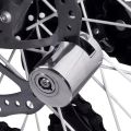 Anti Theft Motorbike Security Wheel Disk Lock Bicycle Disc Brake Lock  Zinc Alloy Steel Disk Lock for Motor Scooter Bike. 
