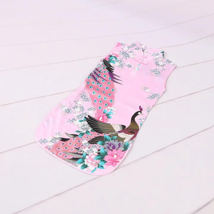Cheongsam%20Dress%20Baby%20Girl%20Qipao%20Summer%20Clothes%20Peacock%20Sleeveless%20Slim%20Traditional%20Dress%20Child%20Girls%20Clothes%20Chinese%20Style%20-%20Image%207