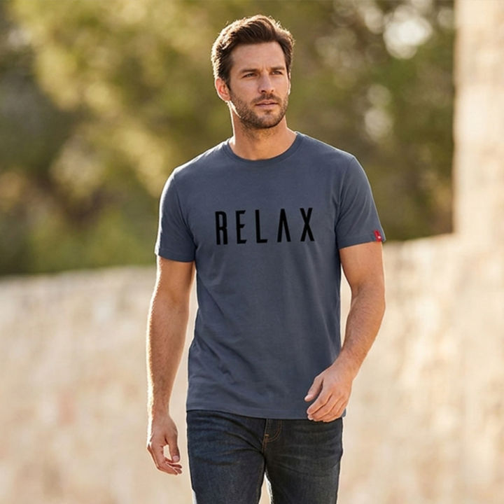 Relax  Fashionable  Desing Digital printed Boys T-shirt/ Tshirt For Men/ T-shirt