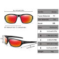 Men and Women Polarized Fishing Sunglasses Outdoor Sports Cycling Driving Hiking Eyewear Camping Travel Transparent Frame UV400. 