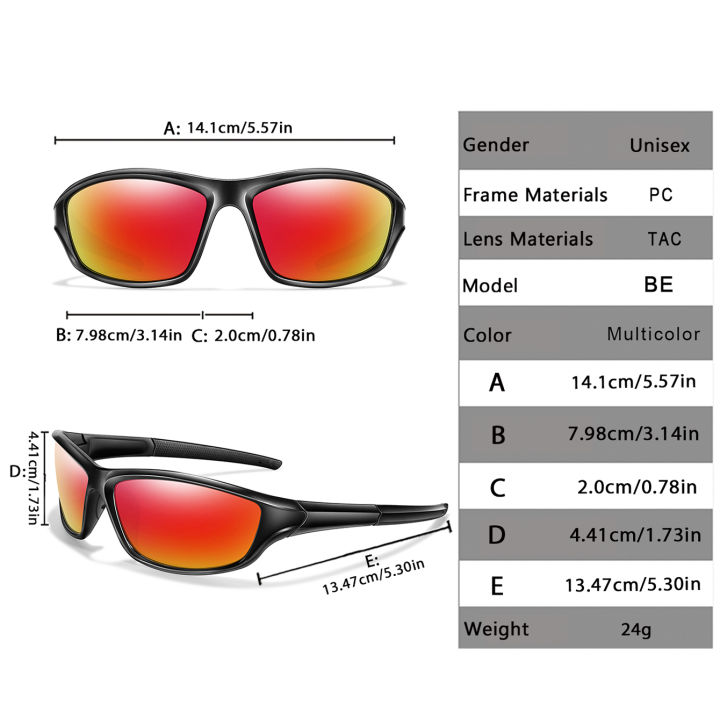 Men%20and%20Women%20Polarized%20Fishing%20Sunglasses%20Outdoor%20Sports%20Cycling%20Driving%20Hiking%20Eyewear%20Camping%20Travel%20Transparent%20Frame%20UV400%20-%20Image%202