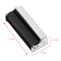 Portable Tobacco Roller Cigarette Maker Cigarette device 70mm Rolling Machine Metal Smoking Accessories Gift for Friends. 