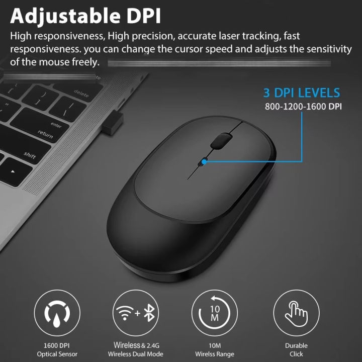 Wireless%20Mouse%20Rechargeable%20Mouse%20Gamer%20Dual%20Modes%20Bluetooth-compatible%202.4G%20USB%20Mice%20For%20Laptop%20Pad%20Tablet%20PC%20Macbook%20Mause%20-%20Image%205