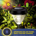 6/1PC Super Bright Solar Lights Outdoor Waterproof 10 Pack Solar Powered Pathway Garden Lights LED Landscape Lighting Decorative. 