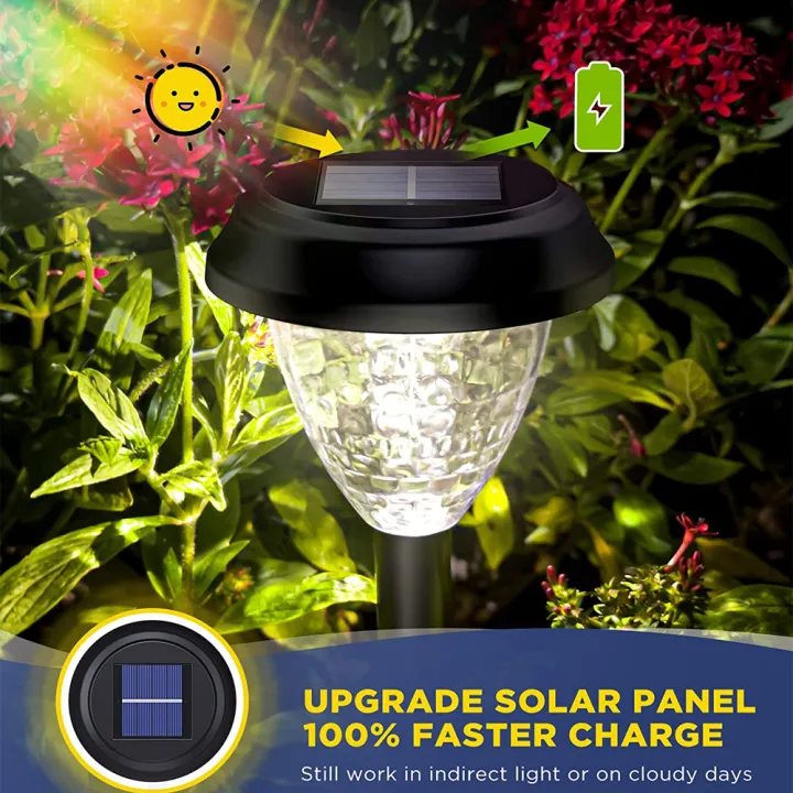 6/1PC%20Super%20Bright%20Solar%20Lights%20Outdoor%20Waterproof%2010%20Pack%20Solar%20Powered%20Pathway%20Garden%20Lights%20LED%20Landscape%20Lighting%20Decorative%20-%20Image%205