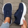 Platform Women Running Shoes Breathable Comfortable Outdoor Camping Running Shoes Minimalist Wide Last Soft Sole Tennis Sneakers. 