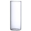 Transparent Glass Hydroponic Vase Minimalist Glass Vase Cylinder Flower Vase for Wedding Living Room Decorative Gift. 