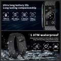 LIGE New Men's Digital Smart Watch With 24-Hour Heart Rate Monitor AI Health Tracker Incoming Call Notifications Smart Bracelet.
