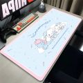 Premium Office Leather Mouse Pad Kawaii Cartoon Cinnamoroll Children's Writing Desk Pad Anime Girl Sanrio HD Print Keyboard Pad. 