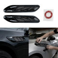 2pcs Car Air Intake for Chest Side Outlet Strip Waterproof Shark for BMW Audi Auto Tuning Supplies Gill-shaped Capo Accessories. 