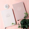 Sun or  Moon Minimalistic BuJo Notebook Dot grid Diary Dotted pages. 