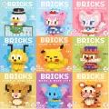 Cartoon building blocks Disney figures mini building blocks nano kids bricks. 