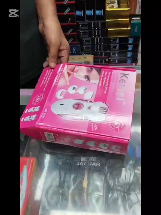 Kemei KM-2530 Rechargeable Epilator & Shaver 4 in 1 Beauty For Women