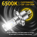 H4 LED Canbus Headlights 12V 9003 HB2 Hi/Lo Beam Motorcycle Headlamp Fanless H4 LED Bulb 20000lm 70w for Lada Honda Toyota Ford. 