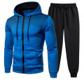 Mens Tracksuits Men's Clothing Men Sets Hoodie Set Zipper Sweatshirt Casual Sport Sweatpants Man Sweat Suit Set Running. 
