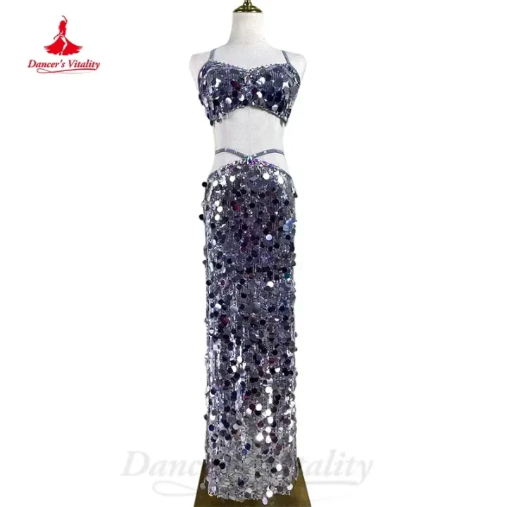 Belly%20Dance%20Costumes%20Set%20for%20Women%20Sequins%20Bra%20Top+long%20Skirt%202pcs%20Oriental%20Competiton%20Suit%20Custom%20Adult%20Child%20Bellydance%20Wear%20-%20Image%203