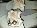 Eid Special Collection White Slippers. 