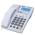 LEBOSS Caller ID Cored Telephone Clear Display Land aline Phone [ It's not suitable for SLT fibre line ]. 