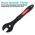 BOY Bicycle Hub Wrench Repair Tool  2mm Bicycle Hub Cone Wrench 13/14/15/16/17/18/19mm Open Cone Wrench pen gpt. 