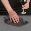 1/4Pcs Coffee Bar Cleaning Towels Super Absorbent Microfiber Cleaning Cloth Towel Home Barista Clean Tool Coffee Machine Cleaner.