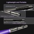 Mini LED Flashlight Portable Violet Light Pet Urine Scorpion Detector UV Lamp UV Flashlight 395nm Ultraviolet Torch With. 