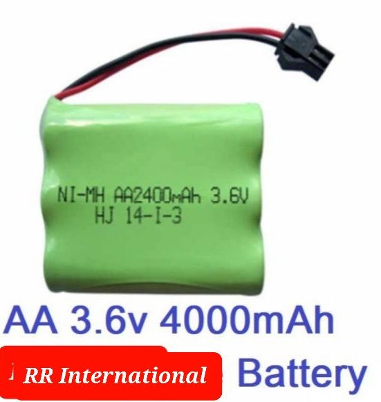[[3.6V]3-battery-set]Toy Rechargeable Battery[AA]2000mah]]]]RRI