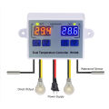 W1088 Dual LED Digital Temperature Sensor Meter Controller Electric Heating Thermostat 220V Aquarium Incubator Thermoregulator. 