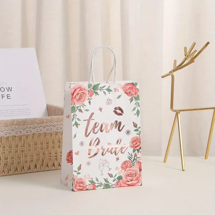 5Pcs%20Bride%20Tribe%20Team%20Bride%20Paper%20Gift%20Bag%20Bride%20To%20Be%20Wedding%20Party%20Bride%20Shower%20Hen%20Party%20Decoration%20Supplies%20-%20Image%202