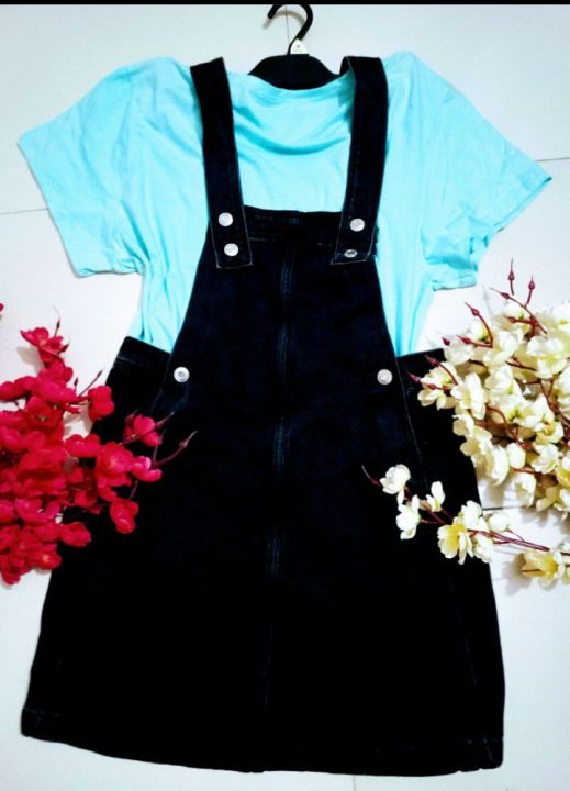 Denim%20long%20and%20short%20dress%20for%20women%20and%20girls,%20with%20t%20shirt%20free%20for%20women%20-%20Image%206