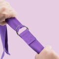 183*3.8cm Yoga Strap Cotton Exercise Yoga Belt Adjustable Woven Stretch D-Ring Buckle Fitness Stretching Bands Pilates Rope.