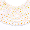 4-8mm Flower Lampwork Glass Flat Beads Daisy Spacer Loose Beads For Jewelry Making DIY Bracelet Crafts Handmade Accessories. 