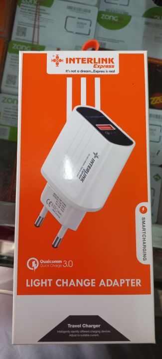 Interlink Quick Charge 3.0-Travel Charger-Smart Charging