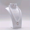 1PC Simple Jewelry Display Stand For Necklace Pendant - Portrait Neck Jewelry Rack, Earring Storage Rack. 