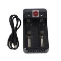 Universal 32650 26650 18650 16340 Lithium Rechargeable USB Portable Battery Charger. 
