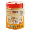 Fast Food Play Set Mini Fast Food Hangbag Kids Play Set Mini Fast Food Set 29 Pes. 
