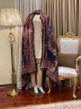 Velvet shawl. 