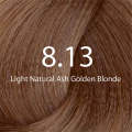Eazicolor 8.13 Light Natural Ash Golden Blonde With Developer. 